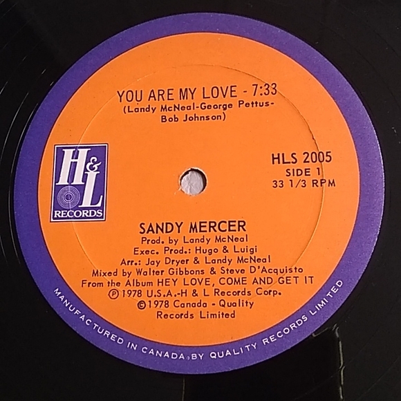 Sandy Mercer - The Big Single, 12" Single - Picture 3 of 4